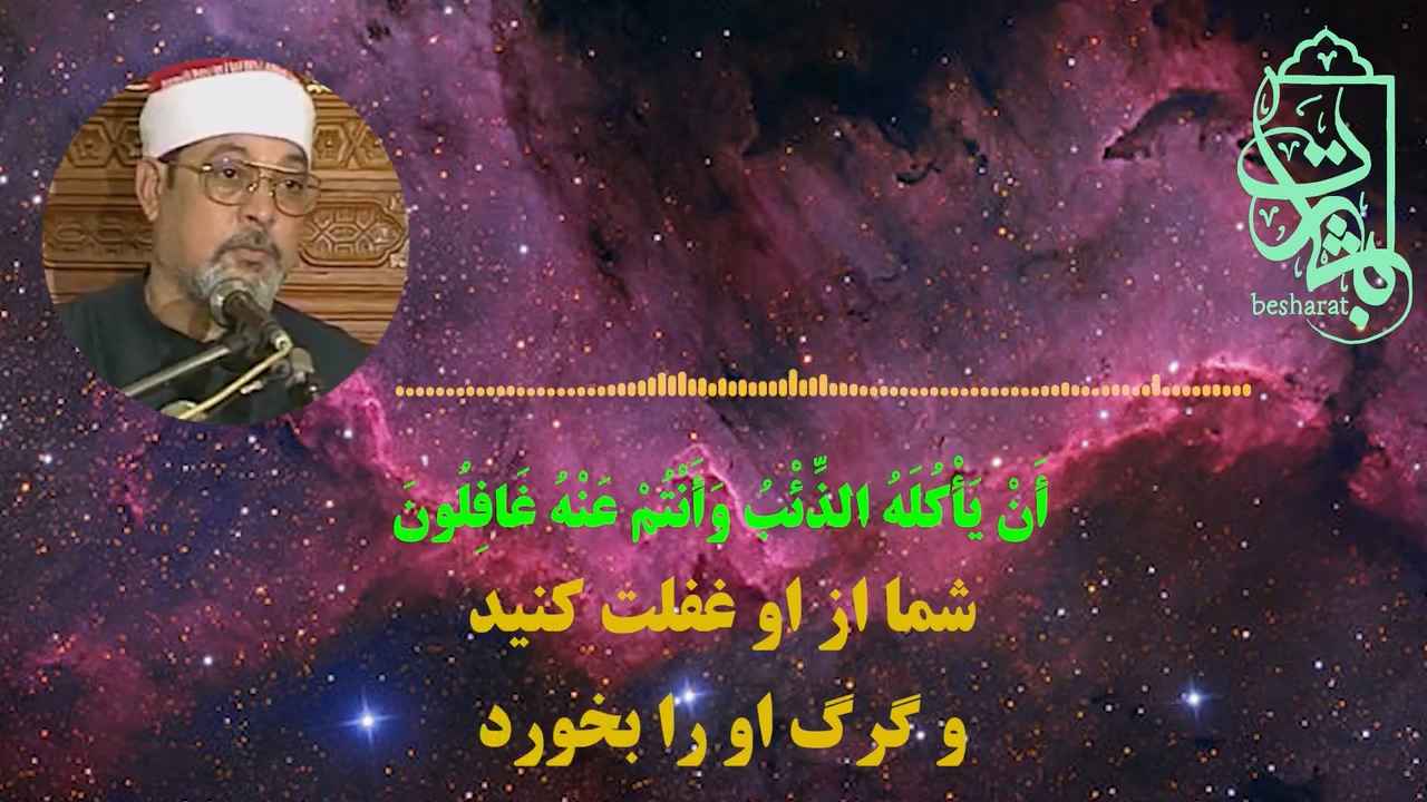 بهترین فرازهای قرائت مجلسی از استاد سید سعید