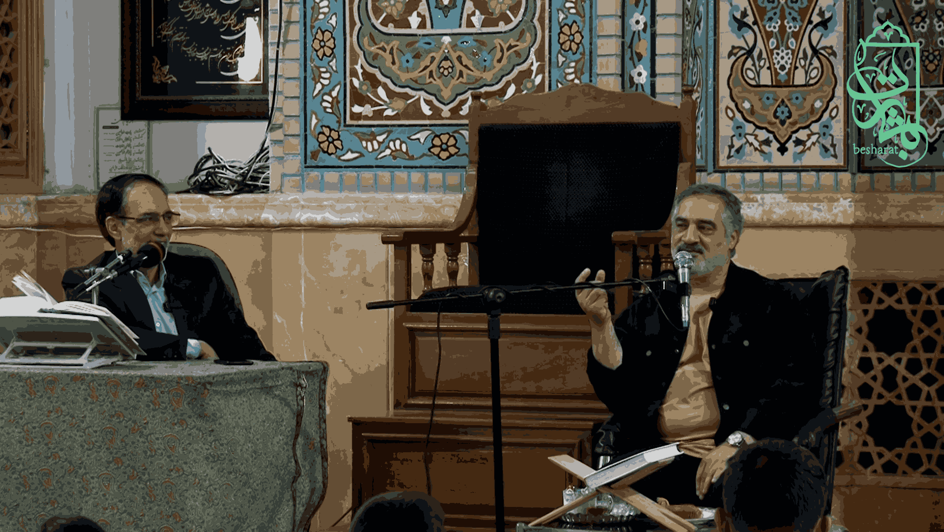 مهمان در مسجد حوض لقمان